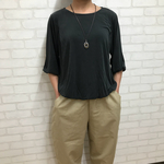 再販4♡大人可愛いとろみバルーン袖