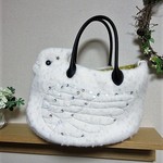 babu-pupopa さま専用オカメバッグno32★オフホワイト