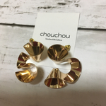 くるくるピアス【ゴールド】