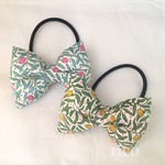 新作！！liberty リバティ☆ふわもこリボンのヘアゴム