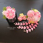 ｈｉ様オーダー　つまみ細工　かんざしセット　