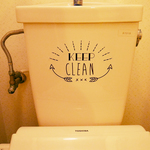 トイレステッカーKEEPCLEAN【送料無料】