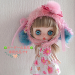 🍀オーダー品🍀 うさ耳帽子(たれ耳) ミディブライス アウトフィット