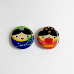 【受注製作】七夕〜織姫と彦星　ペア箸置き