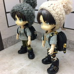 オビツ11サイズ レザーリュック