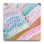 パールチュールレース ロゼットなどに♡
