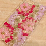 全機種対応★押し花スマホカバー★花火★iPhone Xperia Galaxy らくらくフォン 確定フォンなど、、