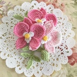 【期間限定SALE】蕾付き♪ピュアなお花のブローチ