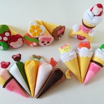 フェルトままごと☆アイスクリームセット