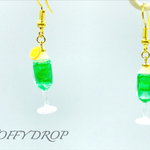 メロンクリームソーダーのピアス／イヤリング