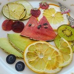 押しフルーツ素材。ミックス🍓🍉