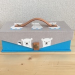 【6/29(金)22時販売開始】mini金庫　シロクマ
