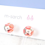 レッドフルーツのノンホールピアス