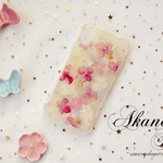 花物語/Flower Case/押し花ケース/【iphone&xperia&Galaxy対応】