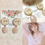 Just  For You＊アリッサム押し花イヤリングピアス