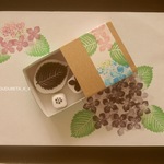 ※再販※　あじさいの重ね捺し　消しゴムはんこセット