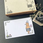 森のパティシエの枠はんこ ゴム版はんこ