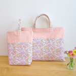リバティTom❁ レッスンバッグ&シューズバッグのセット