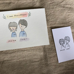 eba様専用ページ 似顔絵 iPhoneケース