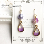 雫グラデーションピアス/ノンホールピアス