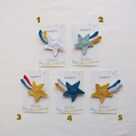 流れ星ブローチ【Shooting star brooch】