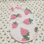 pink  strawberry&ギンガムチェックタンクトップ  Ｓ