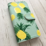   手帳型 パイナップルiPhoneケース