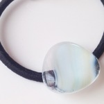 moonbow glass ガラスヘアゴム