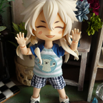オビツ１１Tシャツ＆ハーフパンツ（ブルー）