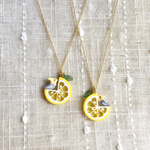 新作🍋オカメインコ レモンネックレス