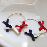 ribbon　hoop *red×navy*