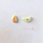 コトリのピアス(緑)