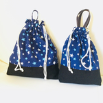 【yu様専用】星柄のシューズバッグ・体操服入れセット