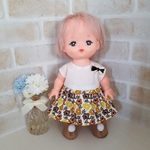 新作♪メルちゃん  服　ワンピースとショートブーツとヘアゴムのセット♪