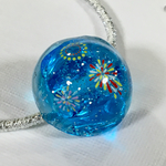 〈再販〉満天の星空に夏の思い出 花火ヘアゴム   レジン