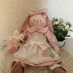 耳垂れうさぎ（メルヘン）子うさぎ付き