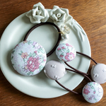 リバティ☆ Butterfly Garden Dot オシャレセット ローズパピヨン