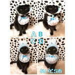ミルク柄エプロン猫ちゃんの首輪