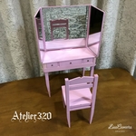 im77様専用 1/3サイズ ドレッサー(三面鏡)ドールハウス ミニチュア家具