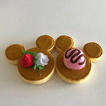 フェルトのおままごと  苺アイスのホットケーキ！