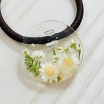 花畑なヘアゴム White