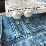 sweet×coolなパールのホワイトヴィンテージピアス&イヤリング♡