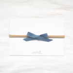 新生児からok! grosgrain ribbon＊ice blue