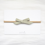新生児からok! grosgrain ribbon＊matcha