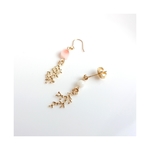 珊瑚サンゴ ピアス/イヤリング