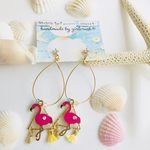 flamingo♡パインロマンチックピアス
