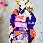 総裏地着物(袷着物)の型紙