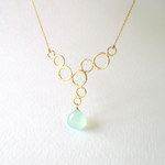 *ﾟ.14kgf・Seafoam*ﾟ・＊海の泡のネックレス