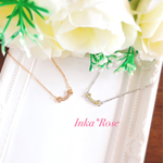 risa様専用ページ💎✨スワロフスキー✨マイクロミニTスマイルネックレス✨ グルーデコ ゴールド シルバー セット