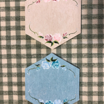 珪藻土コースター（バラ）六角形